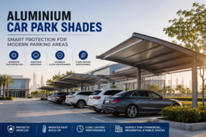 Alluminium Car Park Shades – Smart Protection for Modern Parking Areas